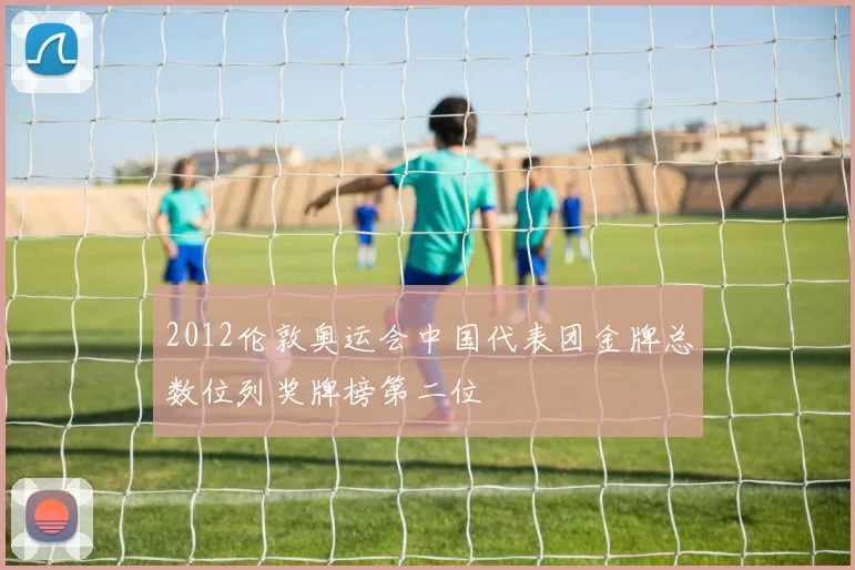 2012伦敦奥运会中国代表团金牌总数位列奖牌榜第二位